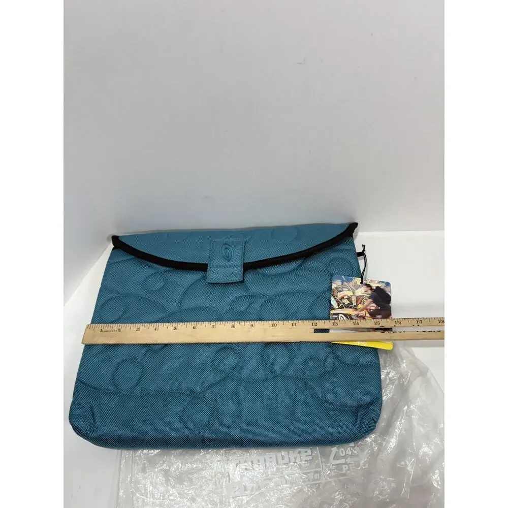 Timbuk2 Quilted Curly Q Laptop Sleeve Blue Computer Case Peacock M Brand‎ New